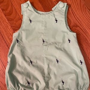 Mint Green Embroidered Bubble